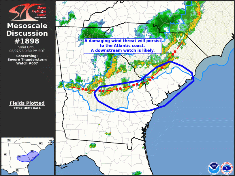 Mesoscale Discussion 1898