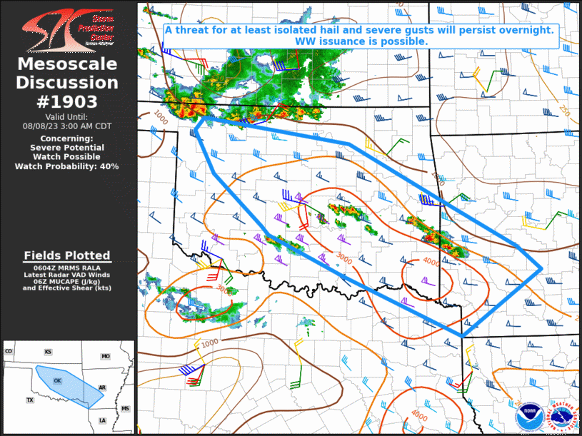 Mesoscale Discussion 1903