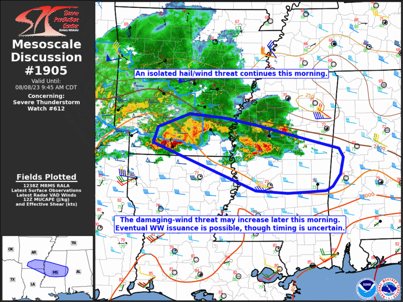 Mesoscale Discussion 1905
