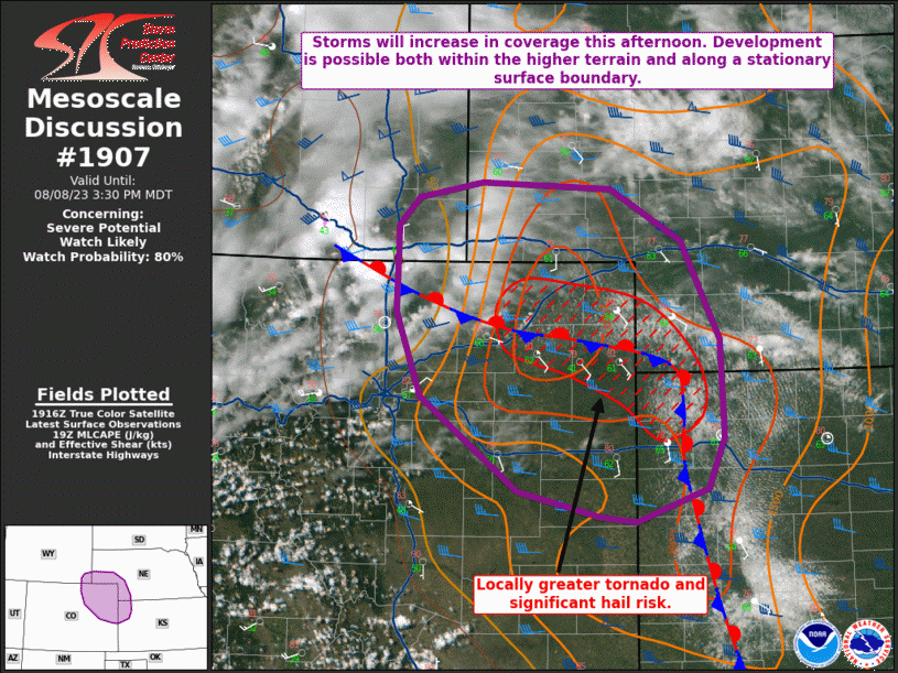 Mesoscale Discussion 1907