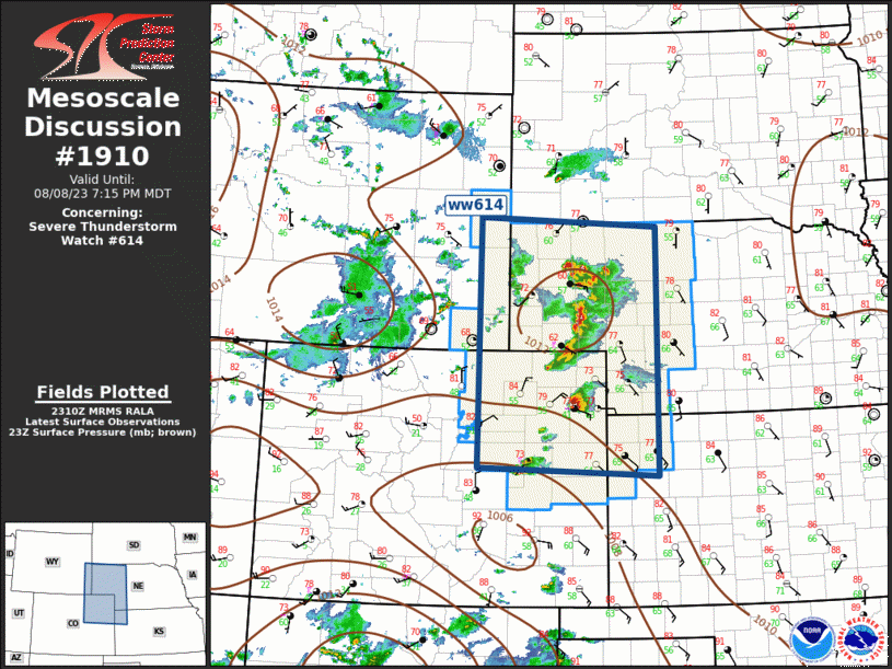 Mesoscale Discussion 1910