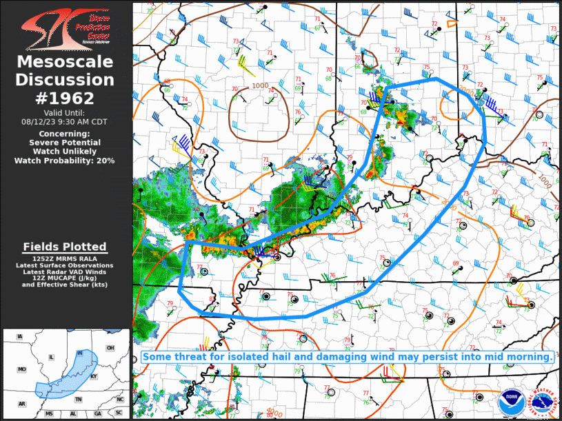 Mesoscale Discussion 1962