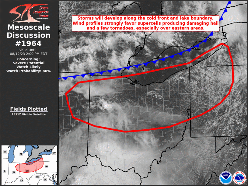 Mesoscale Discussion 1964