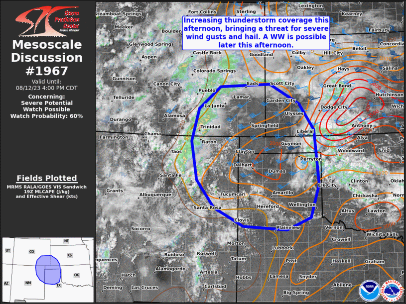 Mesoscale Discussion 1967