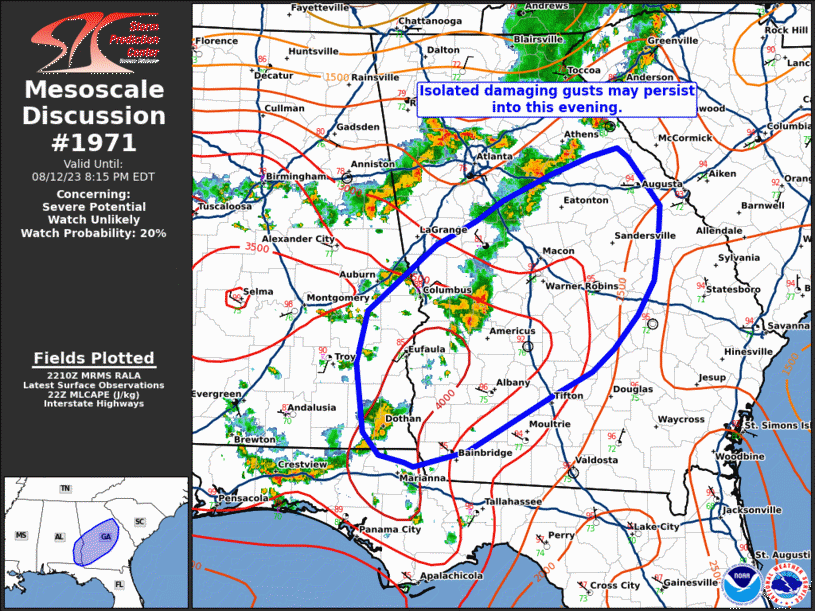 Mesoscale Discussion 1971