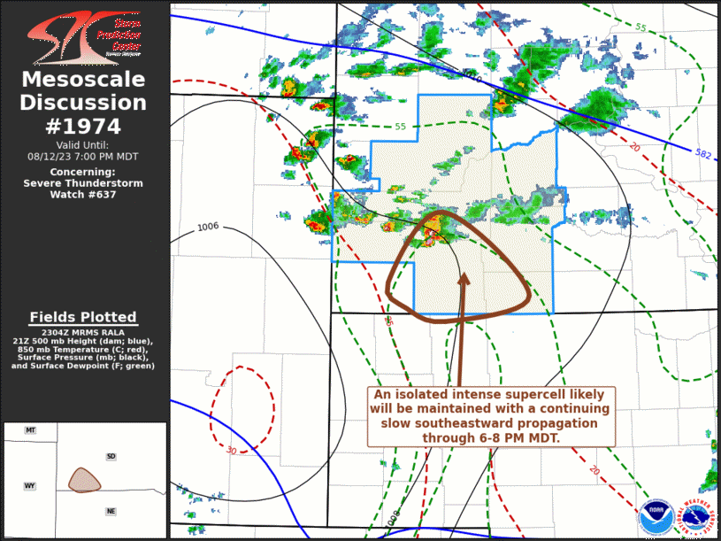 Mesoscale Discussion 1974