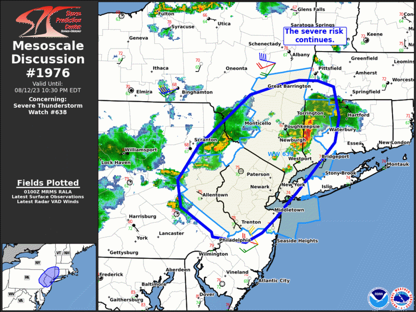 Mesoscale Discussion 1976