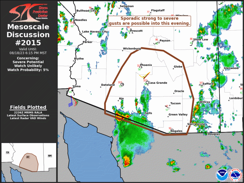 Mesoscale Discussion 2015