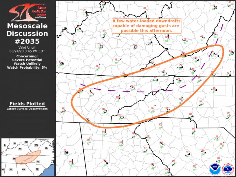 Mesoscale Discussion 2035