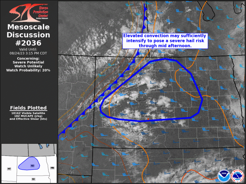 Mesoscale Discussion 2036
