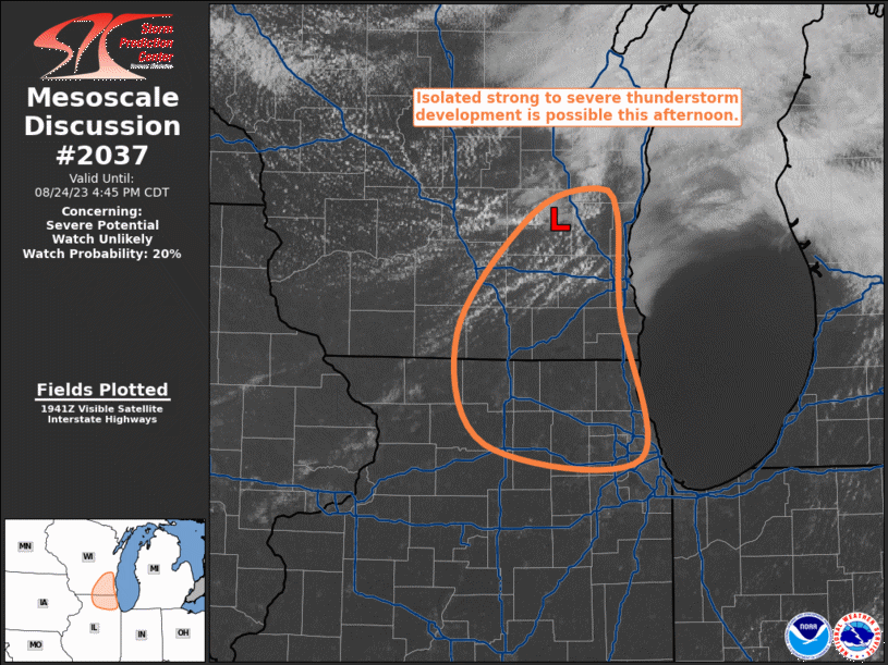 Mesoscale Discussion 2037