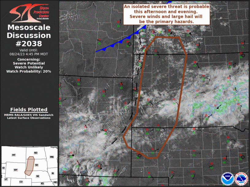 Mesoscale Discussion 2038