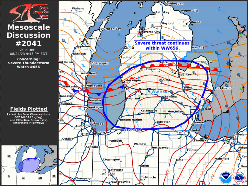 Mesoscale Discussion 2041