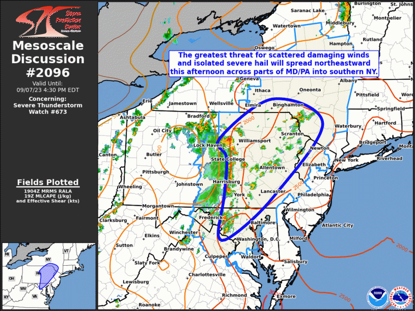 Mesoscale Discussion 2096