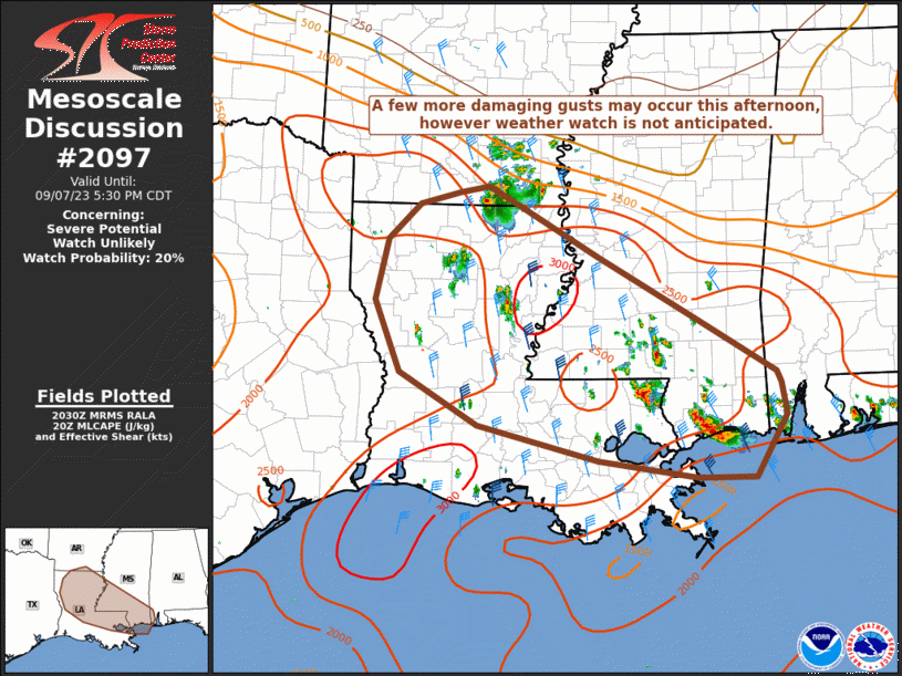 Mesoscale Discussion 2097