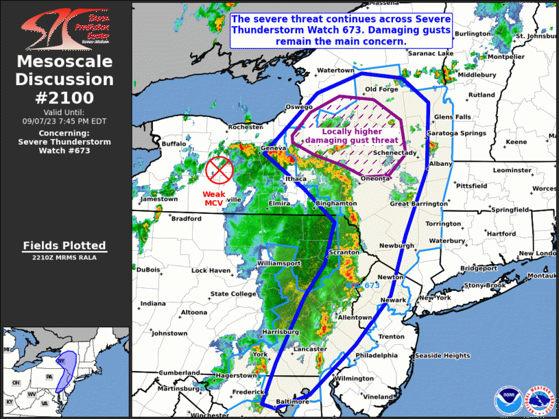Mesoscale Discussion 2100