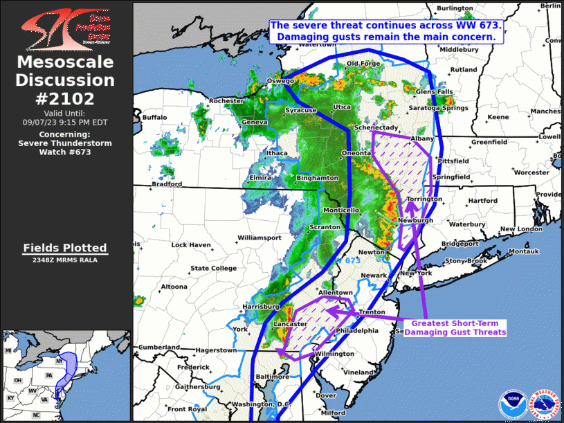 Mesoscale Discussion 2102