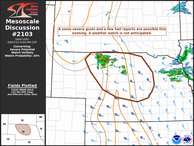 Mesoscale Discussion 2103