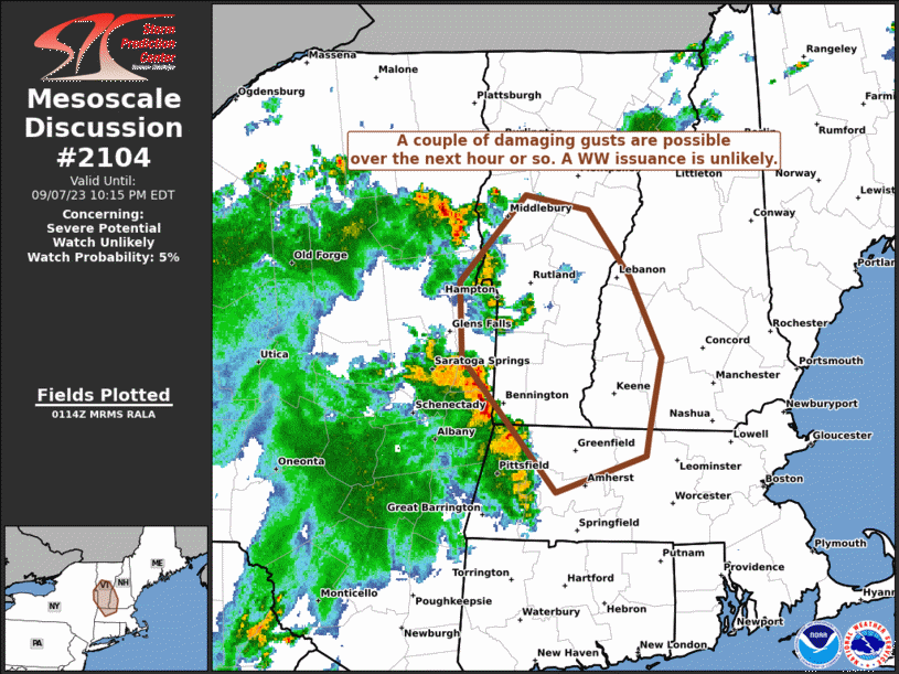 Mesoscale Discussion 2104