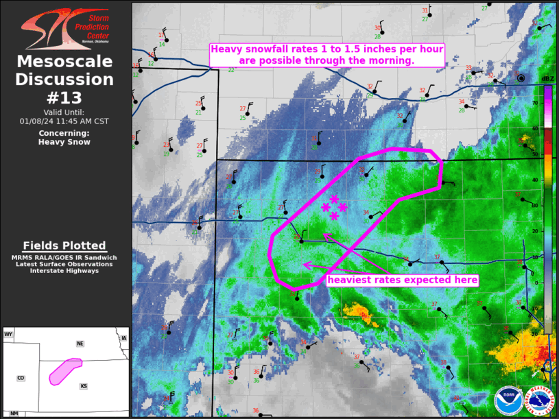 Mesoscale Discussion 13