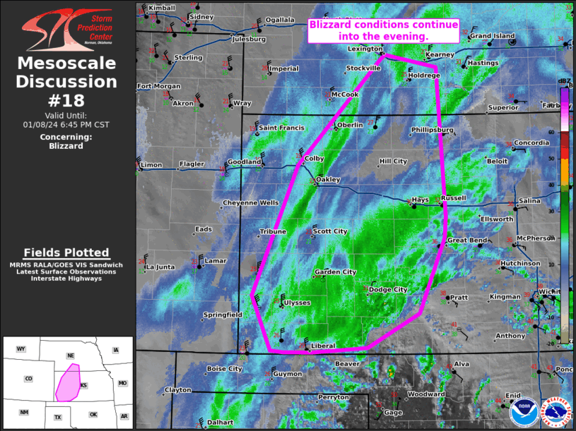 Mesoscale Discussion 18