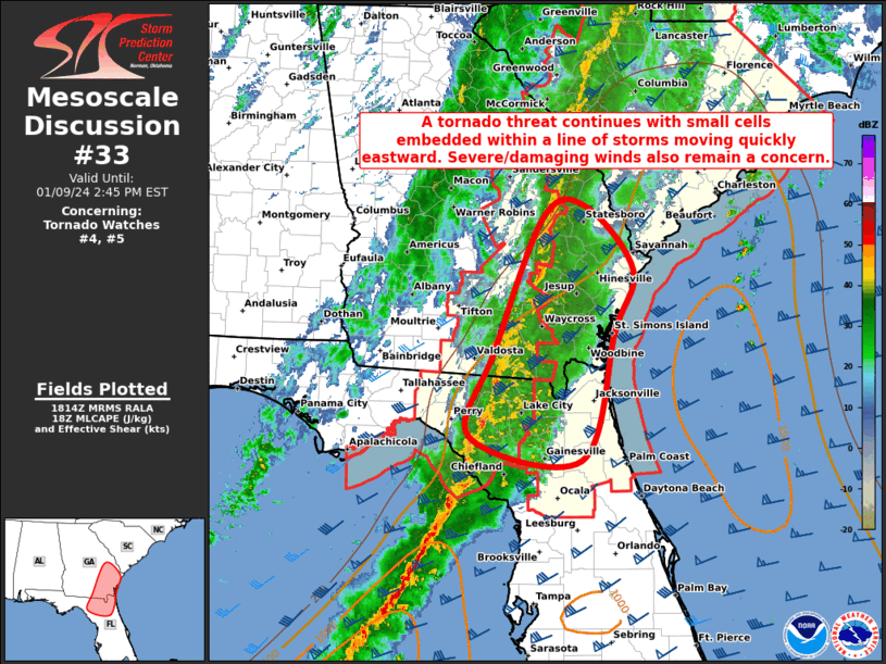 Mesoscale Discussion 33