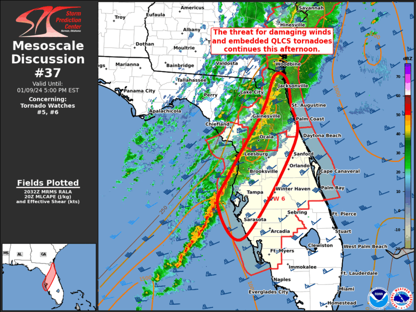 Mesoscale Discussion 37