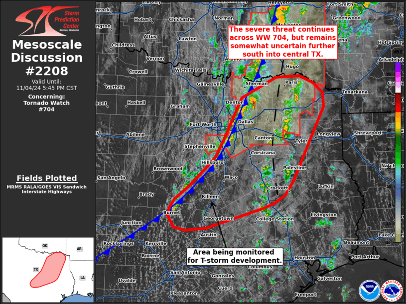 Mesoscale Discussion 2208