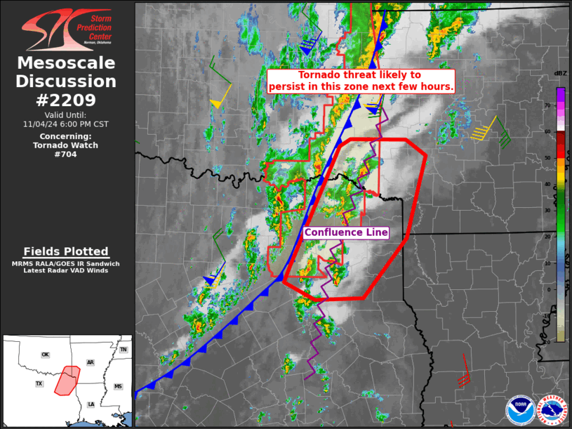Mesoscale Discussion 2209