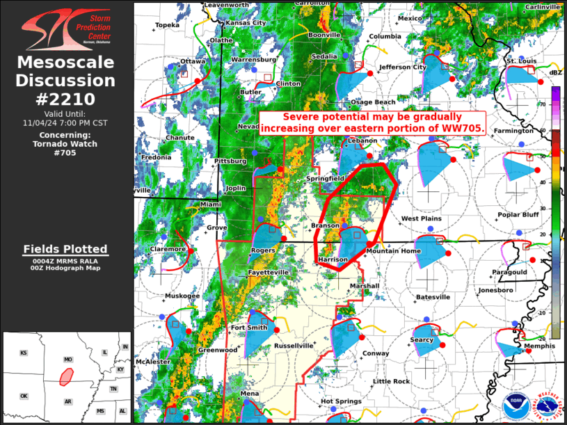 Mesoscale Discussion 2210
