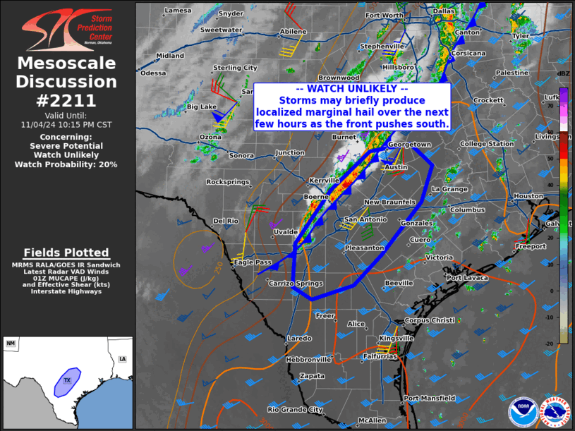Mesoscale Discussion 2211