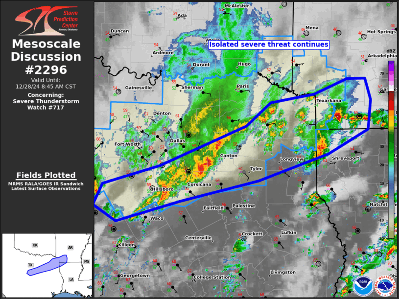 Mesoscale Discussion 2296