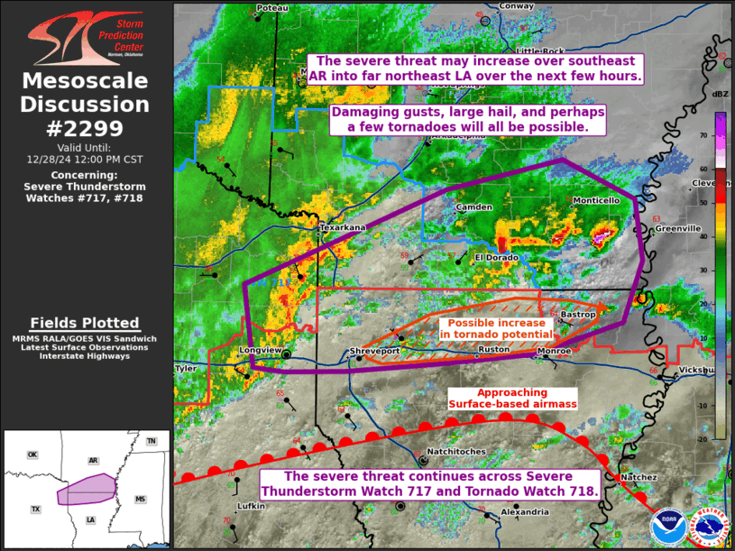 Mesoscale Discussion 2299