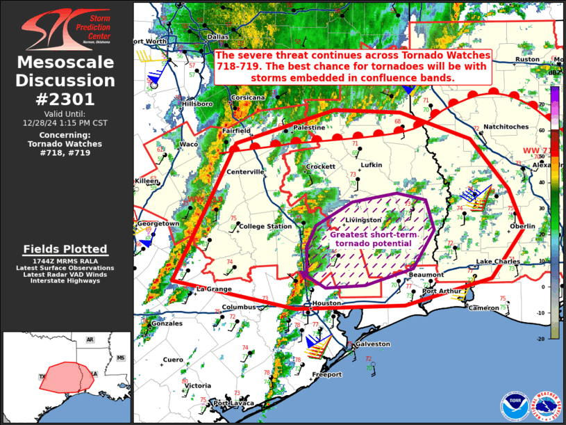 Mesoscale Discussion 2301