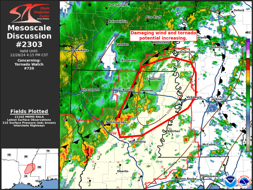 Mesoscale Discussion 2303