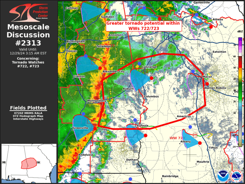 Mesoscale Discussion 2313