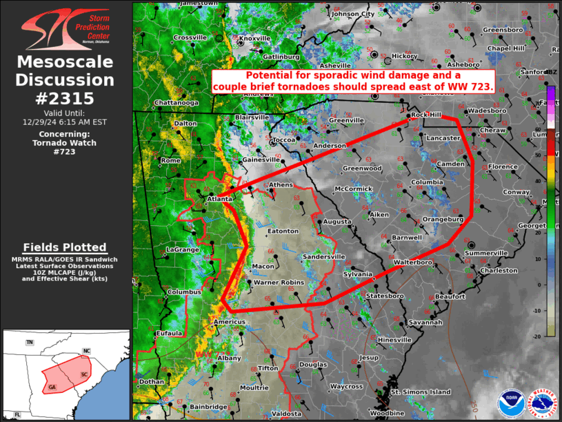 Mesoscale Discussion 2315