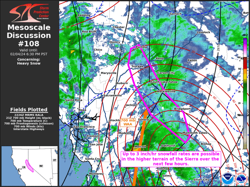 Mesoscale Discussion 108