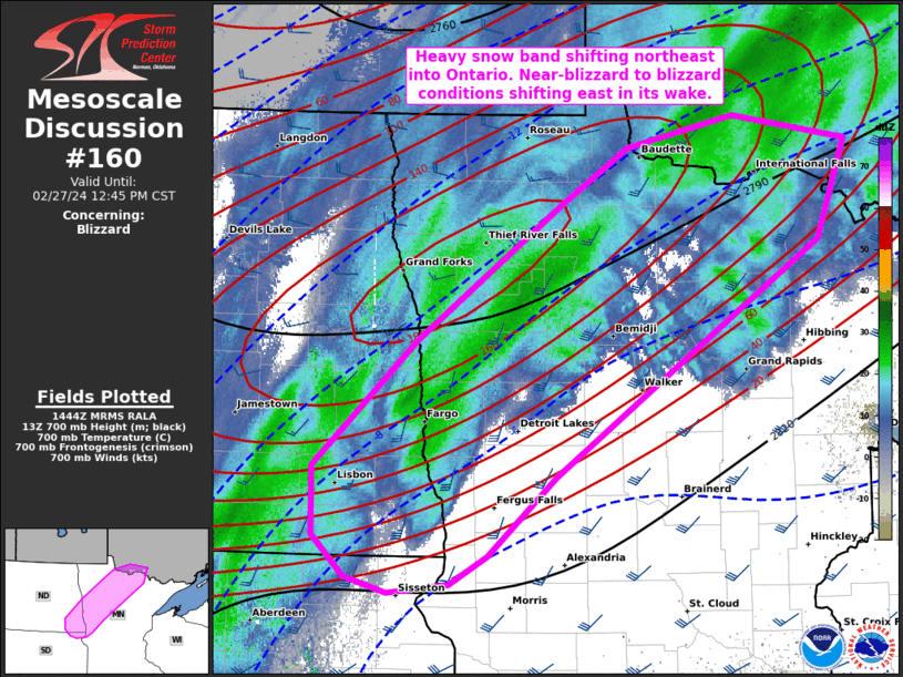 Mesoscale Discussion 160