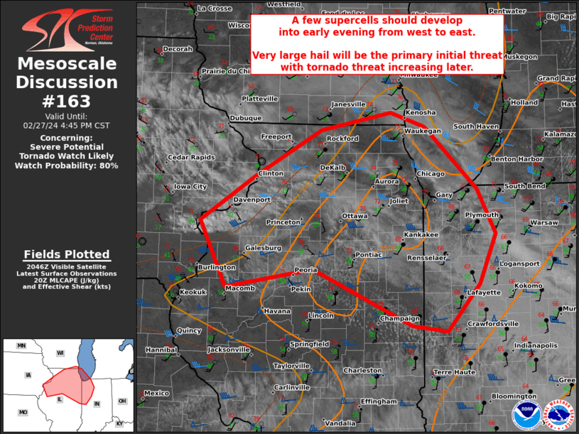 Mesoscale Discussion 163