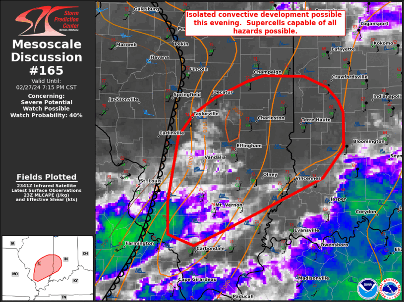 Mesoscale Discussion 165