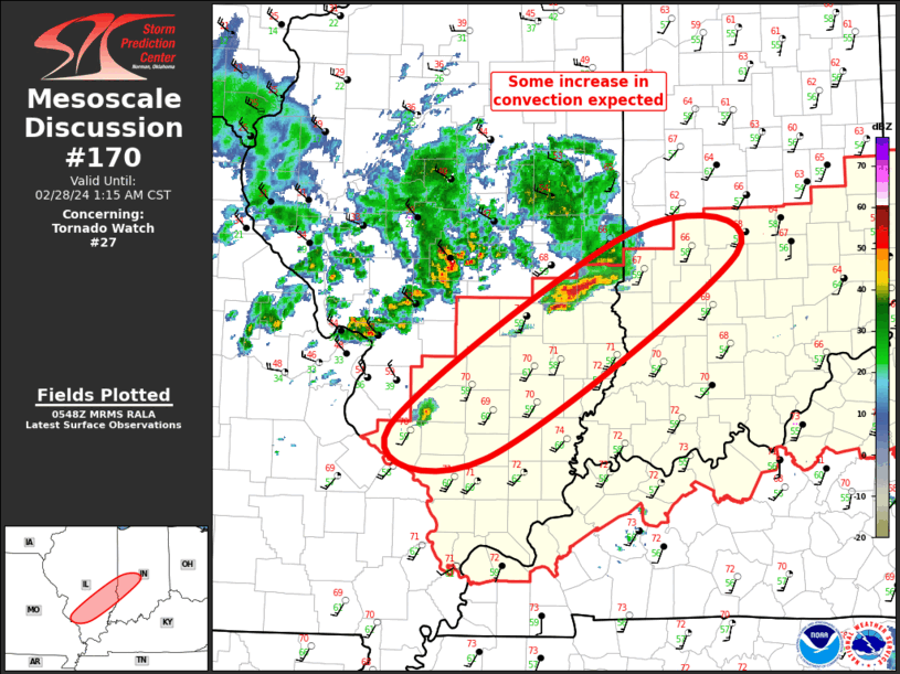 Mesoscale Discussion 170
