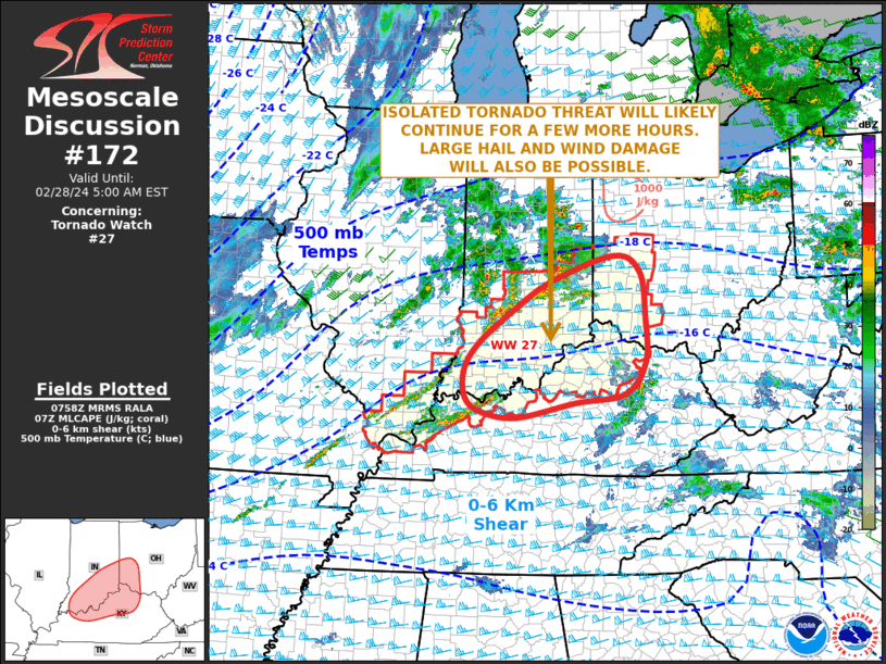 Mesoscale Discussion 172