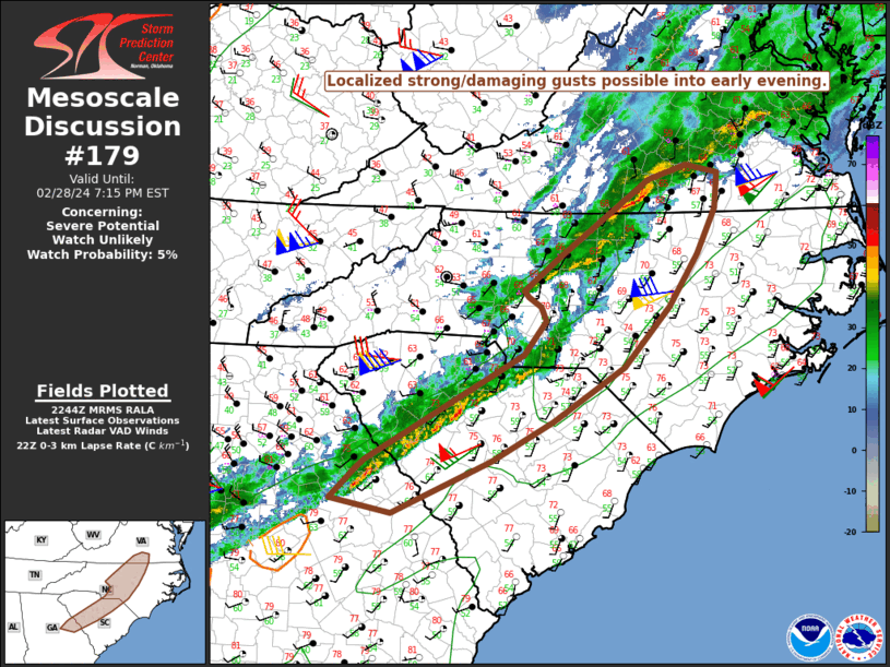 Mesoscale Discussion 179