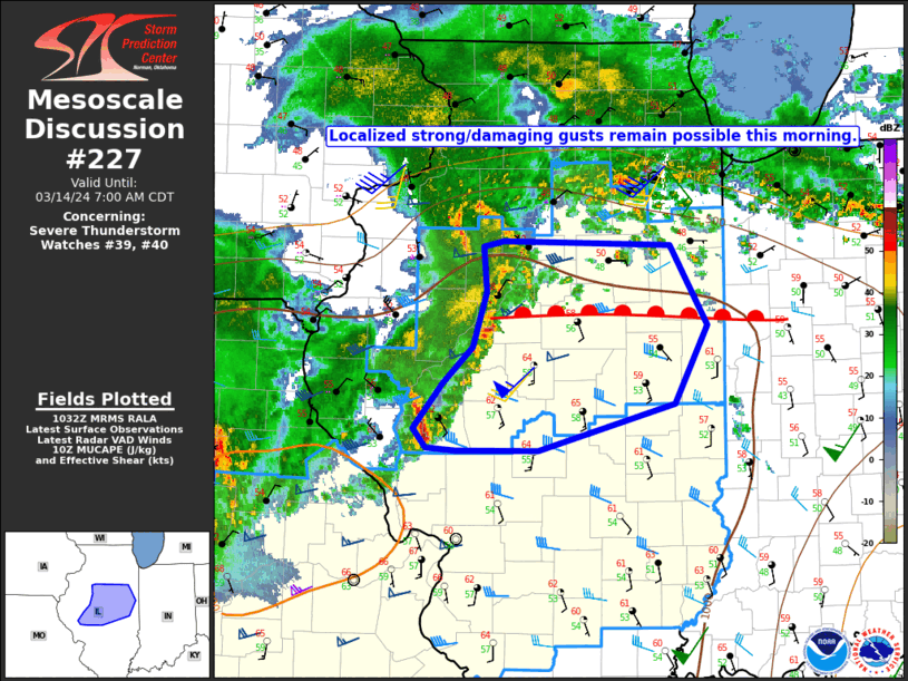 Mesoscale Discussion 227