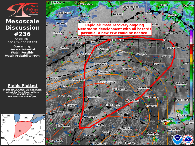 Mesoscale Discussion 236