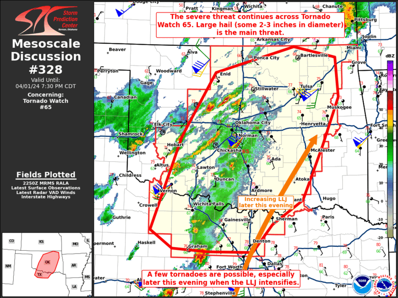 Mesoscale Discussion 328