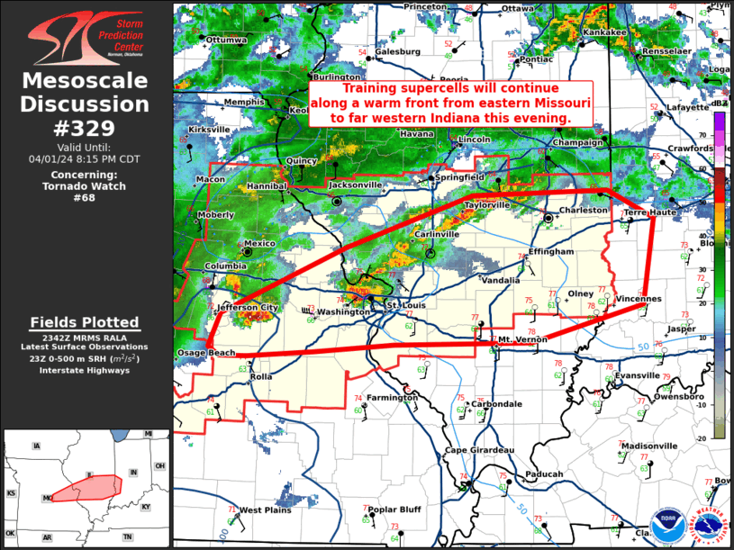 Mesoscale Discussion 329