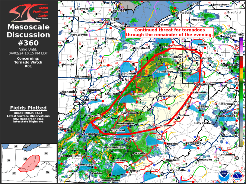 Mesoscale Discussion 360