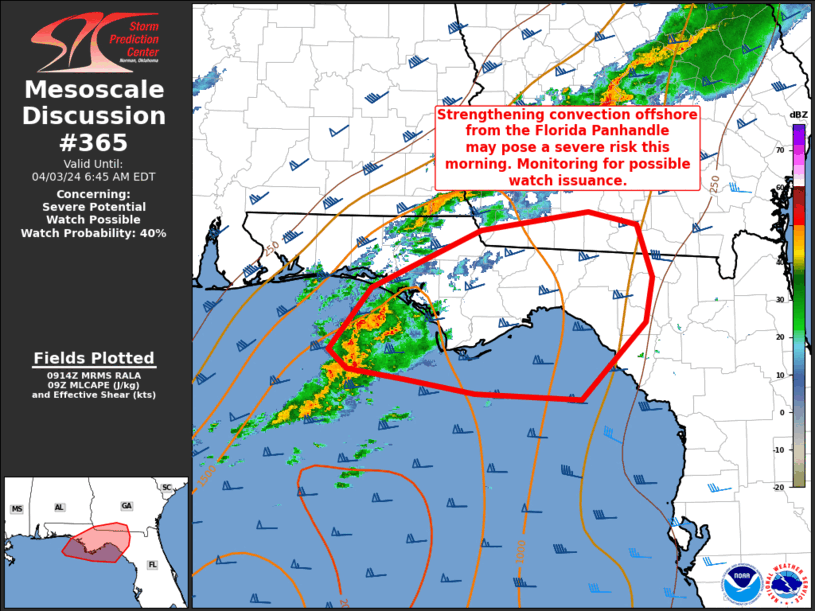 Mesoscale Discussion 365